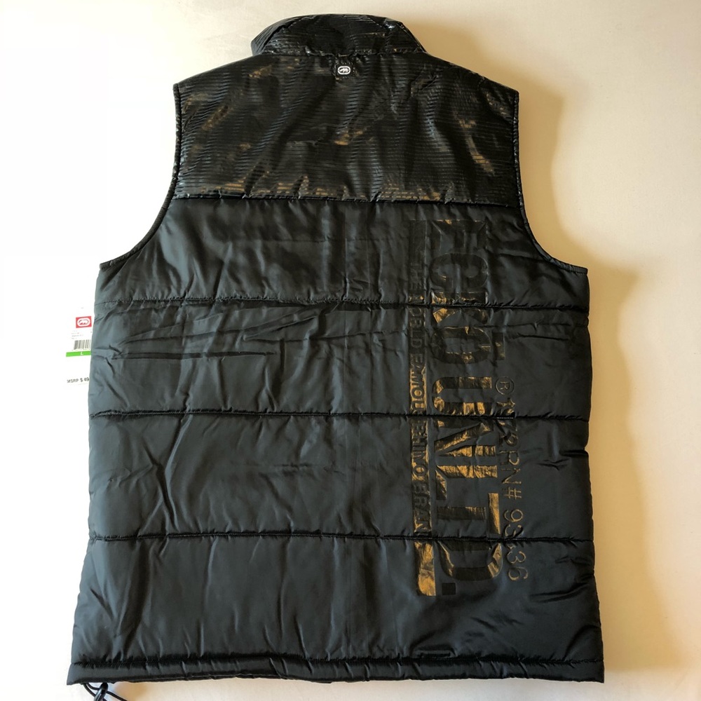 Men’s Large Black - Ecko Unlimited - Vest - Picture 4 of 6